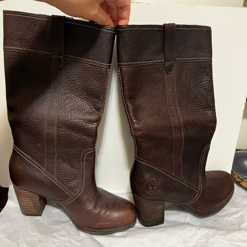 Timberland Rudston Waterproof high heel boots!